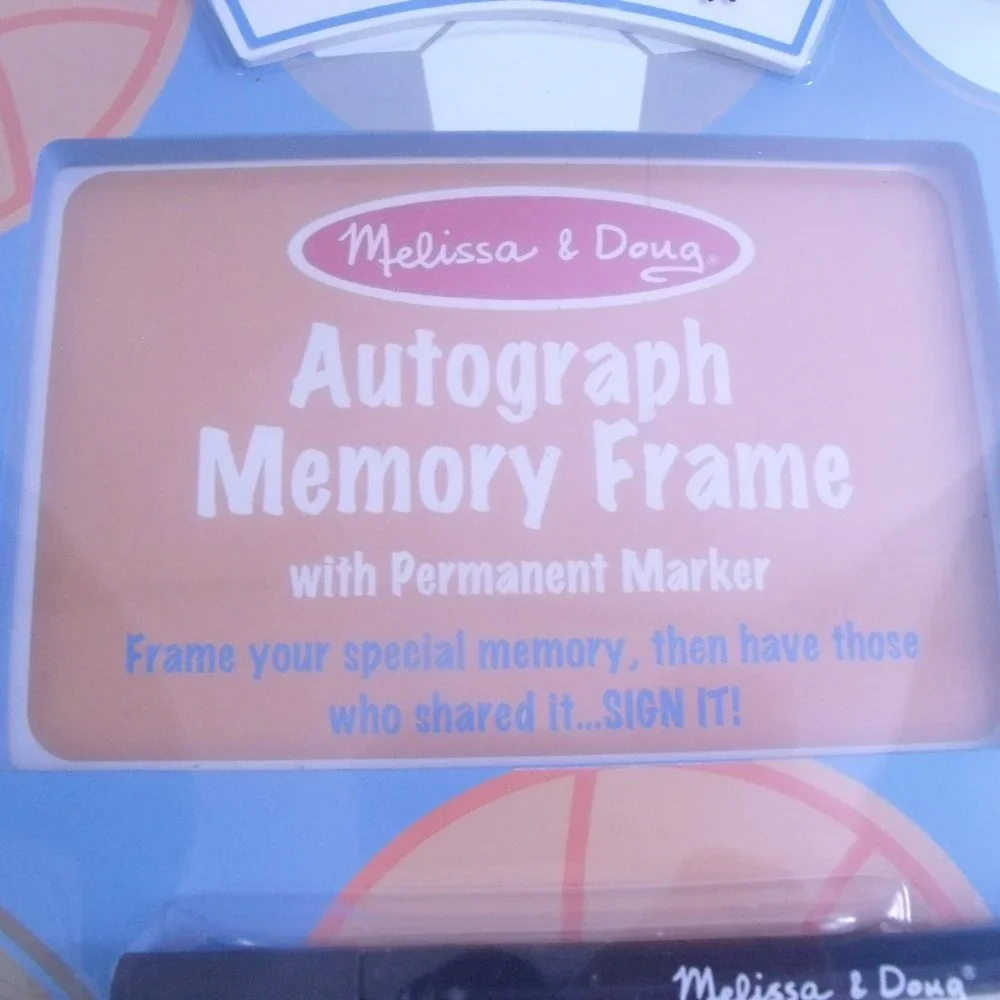 Melissa & Doug Autograph Memory Photo Frame
